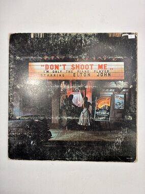 Elton John - "Don't Shoot Me: I'm Only the Piano Player" Vinyl Record (Black)